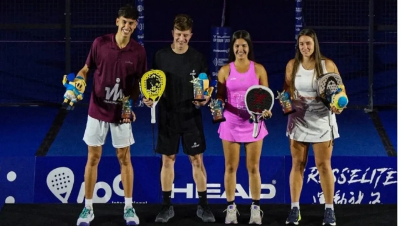 Kemeriahan Para Pemenang di FIP Gold Padel Shanghai 2026