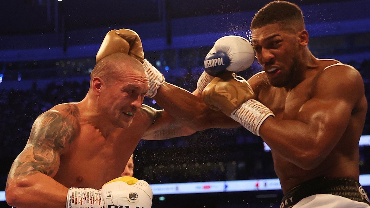 Latihan Bareng, Anthony Joshua Akui Ingin Duel dengan Usyk Lagi