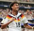 Nathaniel Brown Cetak Gol di Laga Piala Dunia Pertamanya Bersama Jerman