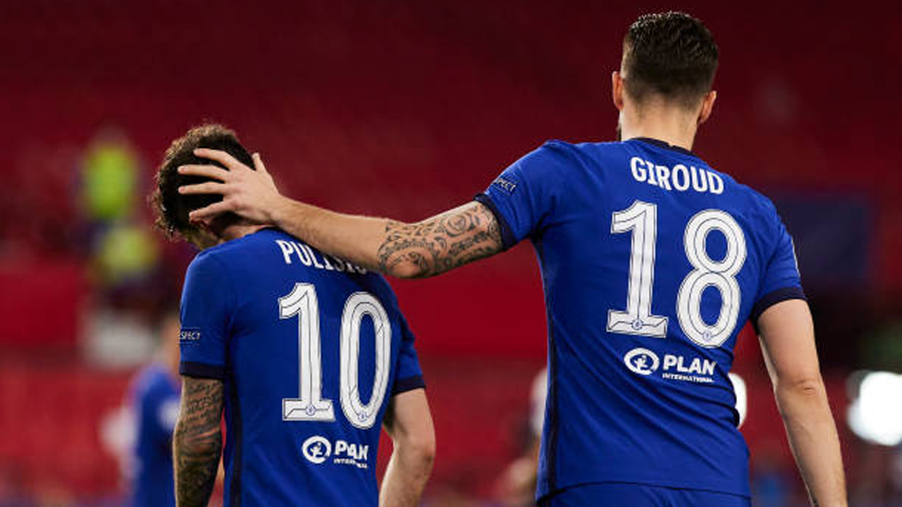 Olivier Giroud Nilai Kemampuan Bermain Christian Pulisic Mirip Eden Hazard