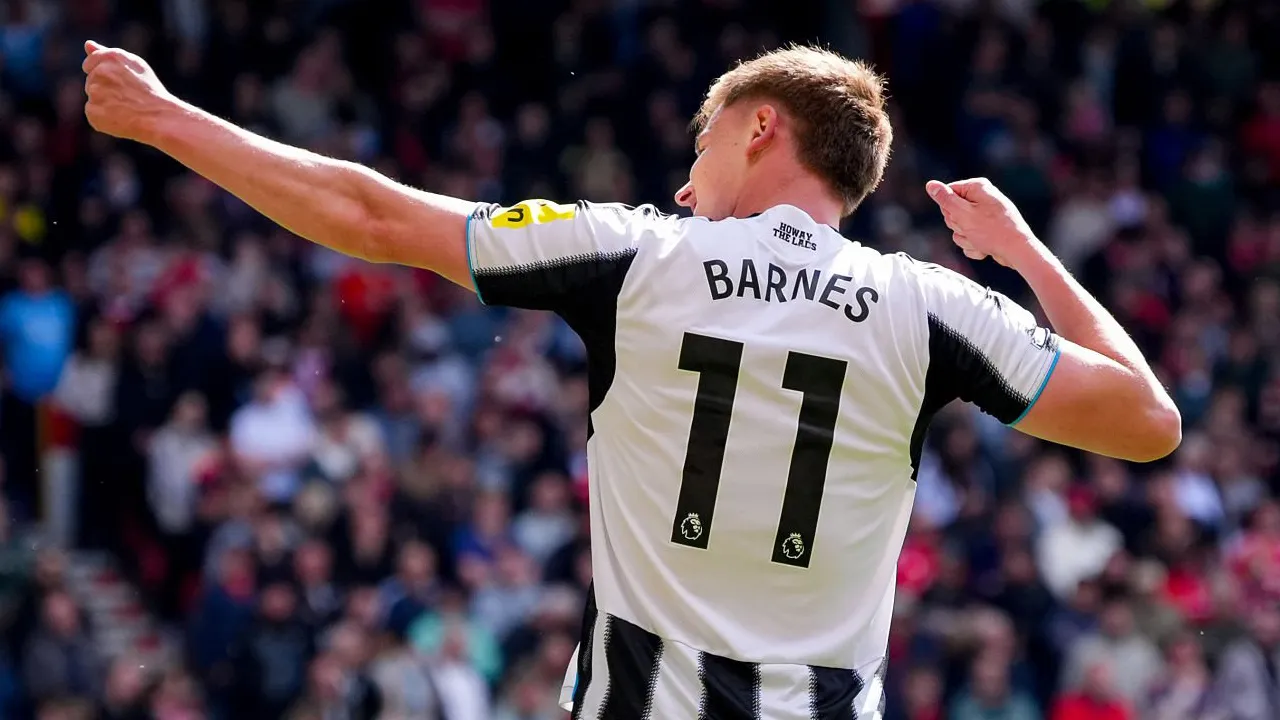Harvey Barnes.