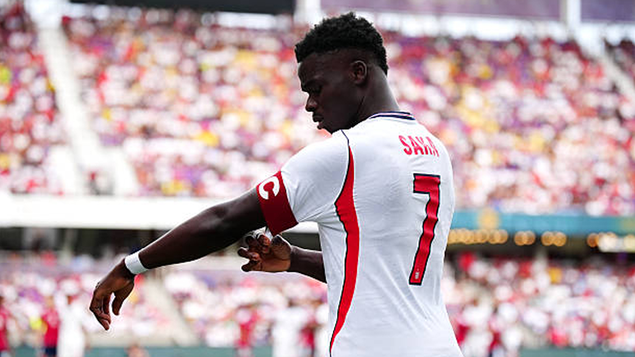Demi Bela Timnas Inggris, Bukayo Saka Siap Pertaruhkan Kondisi Tubuhnya