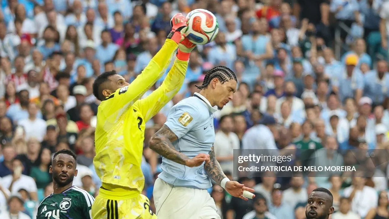 Mohammed Al Owais jadi pahlawan saat Arab Saudi imbangi Uruguay di Piala Dunia 2026