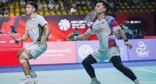Lawan Mundur, Leo-Daniel Melenggang ke 16 Besar Macau Open 2026
