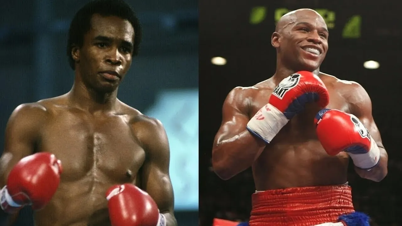 Sugar Ray Leonard, Floyd Mayweather Jr