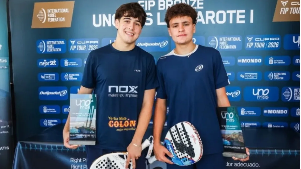 Santino Contreras Persembahkan Gelar FIP Bronze Padel Buat Mendiang Sang Kakek
