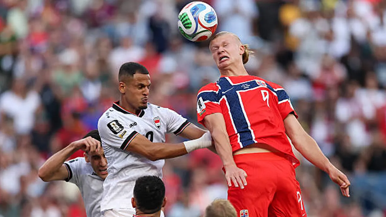 Norwegia Menang 4-1 Atas Irak, Erling Haaland Borong Dua Gol