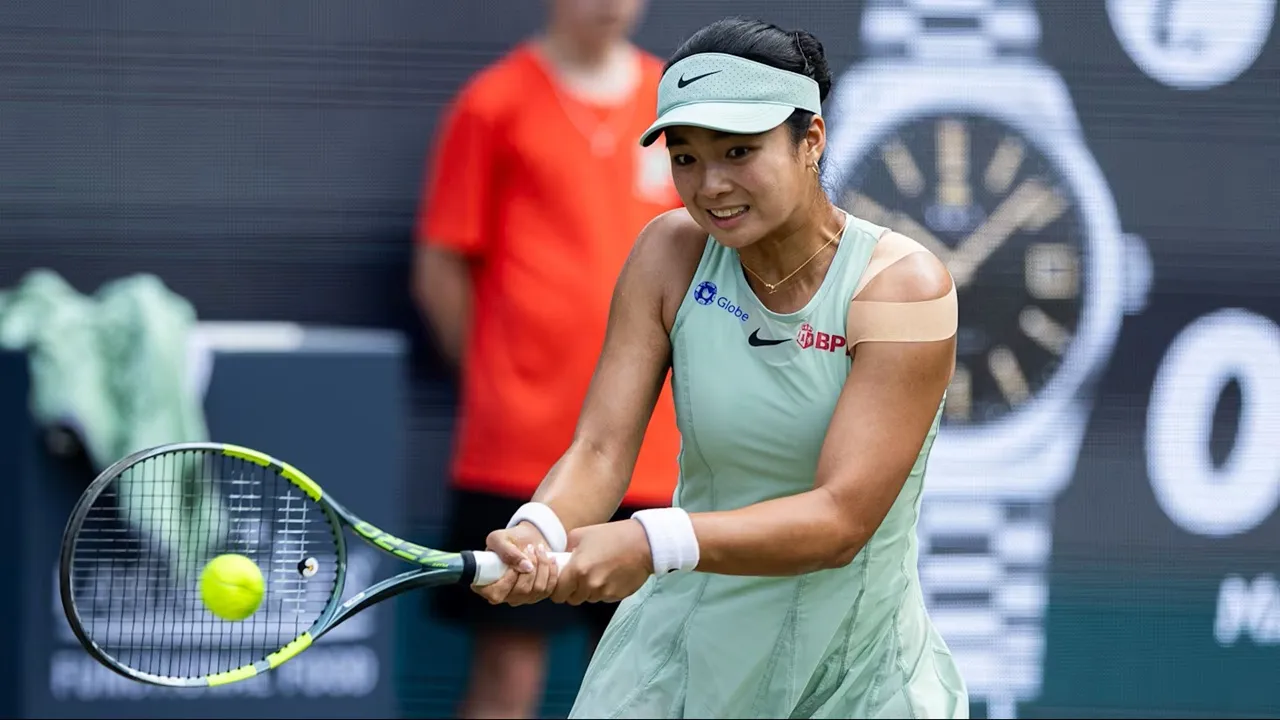 Alexandra Eala Gemetar Usai Benamkan Petenis Peringkat 2 Di Berlin