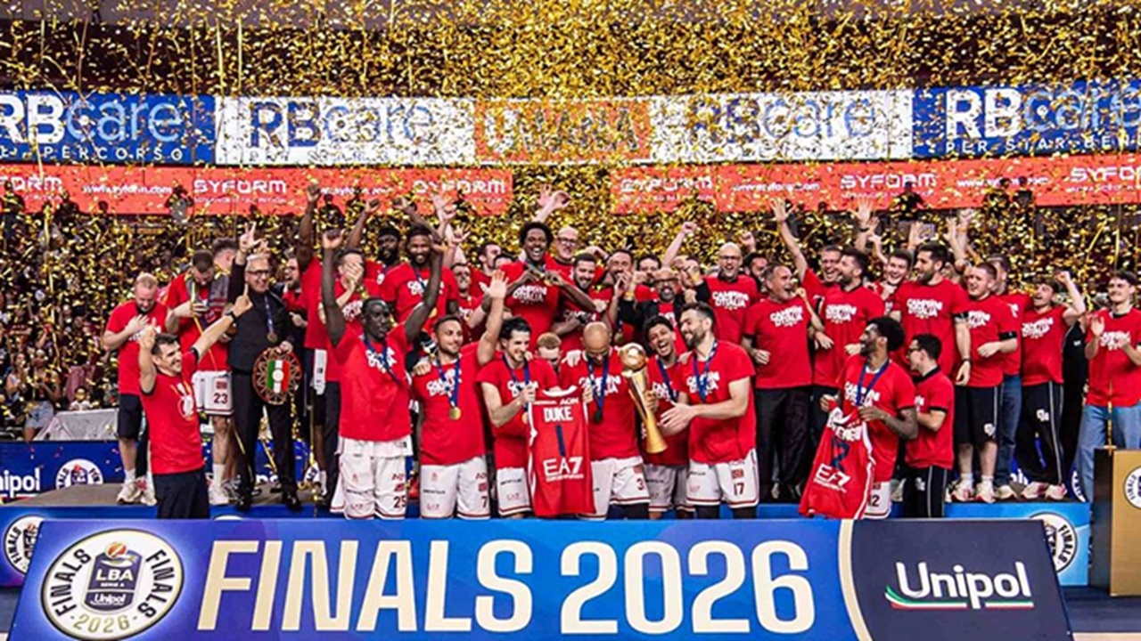 Armani Milan Raih Gelar Juara Liga Basket Italia ke-32
