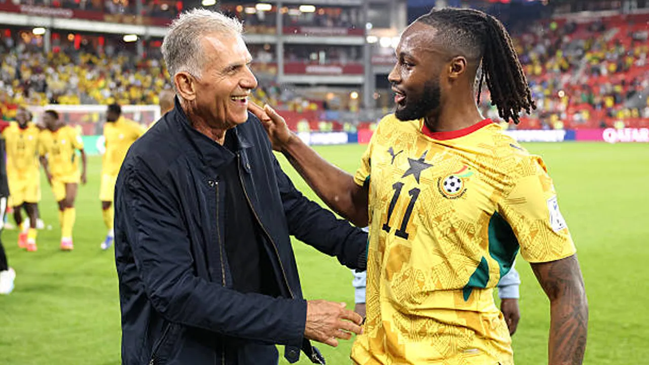 Carlos Queiroz Sebut Kemenangan Ghana Atas Panama Bernilai 'Sangat Mahal'