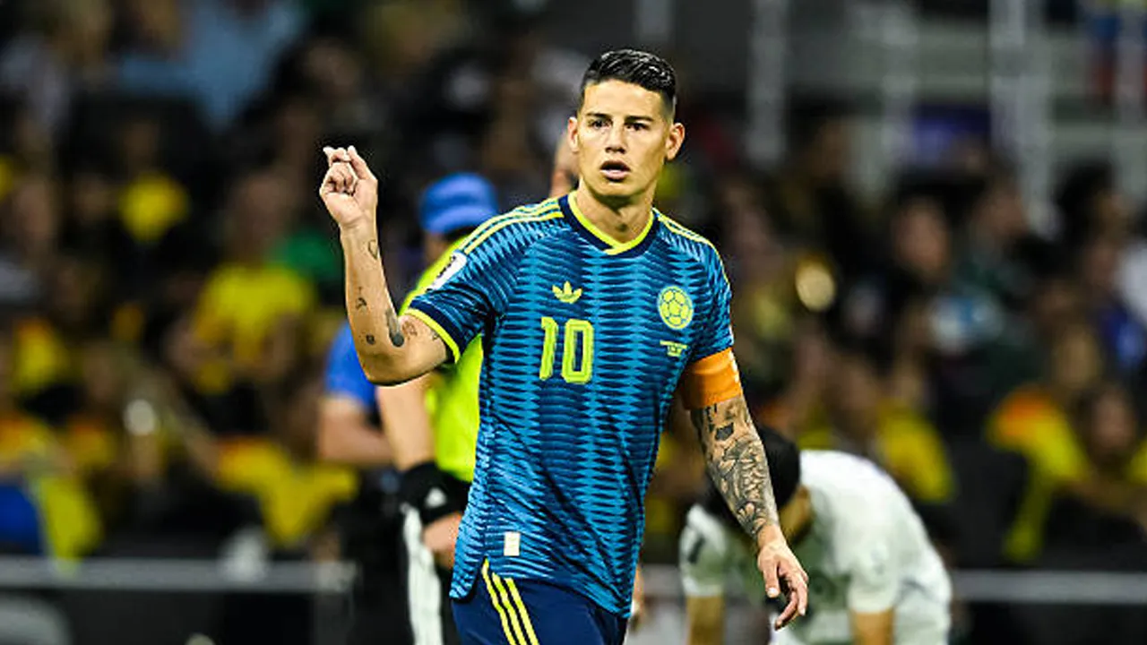 Kolombia Tundukkan Uzbekistan, James Rodriguez Beri Sindiran ke Tim Lain