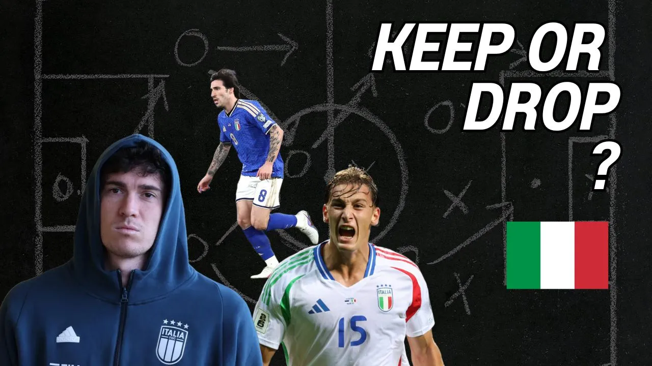 Rencana Besar Italia: Pemain yang Bertahan dan Harus Pergi - sumber: (footballitalia)