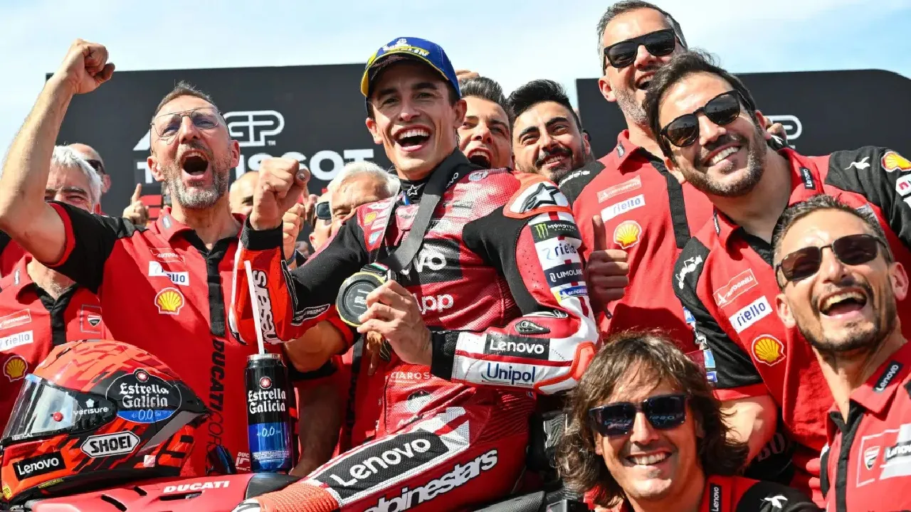 Marc Marquez memenangkan balapan di Balaton Park, MotoGP Hungaria 2026