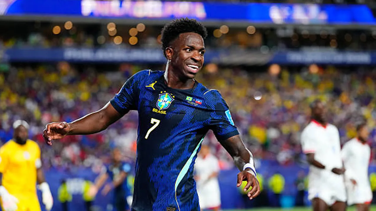Brasil Kembali ke Jalur Kemenangan, Vinicius Junior Samai Rekor Rivaldo