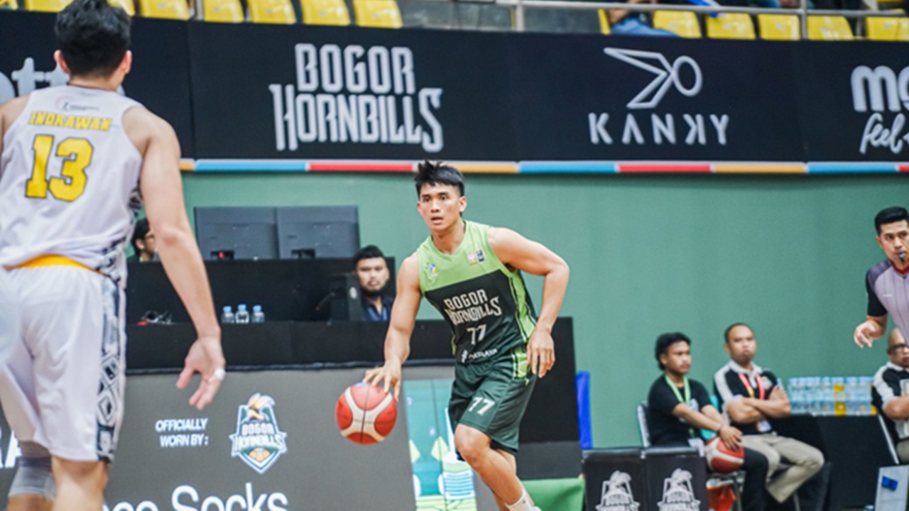Fhirdan Guntara Sebut Bogor Hornbills karena Lawan Manfaatkan Kesalahan
