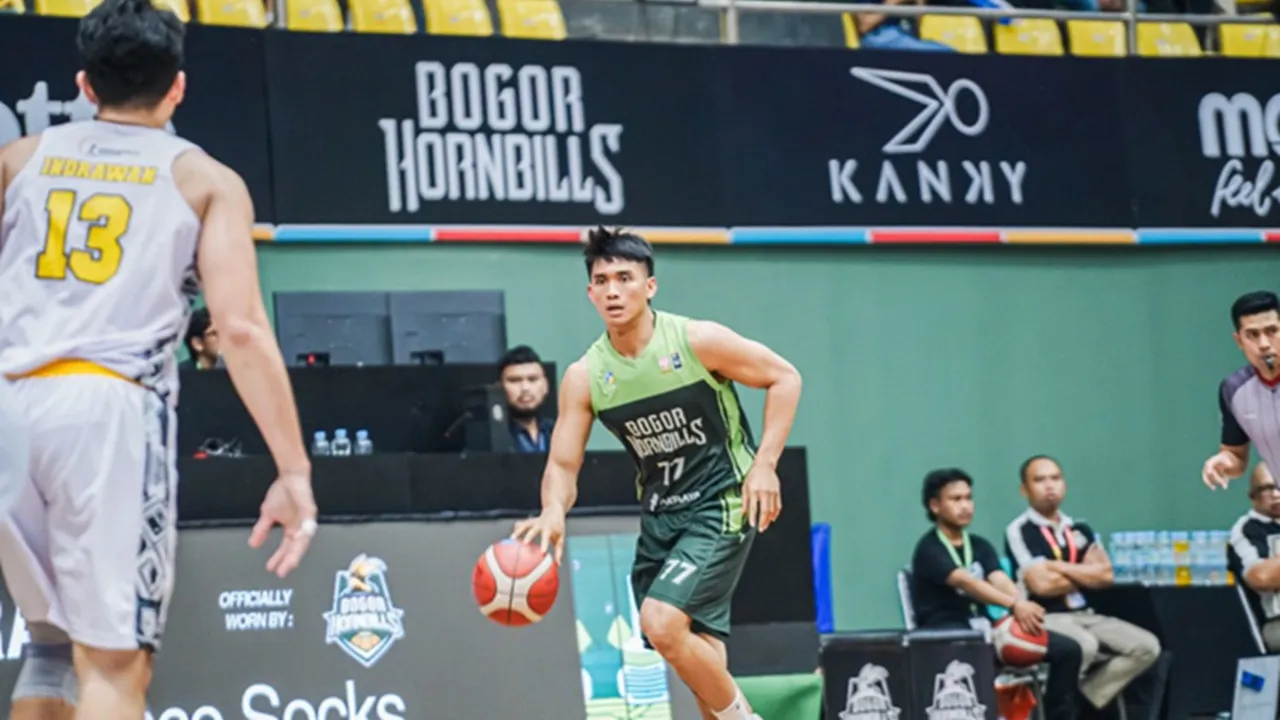 Fhirdan Guntara Sebut Bogor Hornbills karena Lawan Manfaatkan Kesalahan