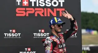 Hasil Sprint MotoGP Ceko 2026: Francesco Bagnaia Kalahkan Ogura dan Marquez