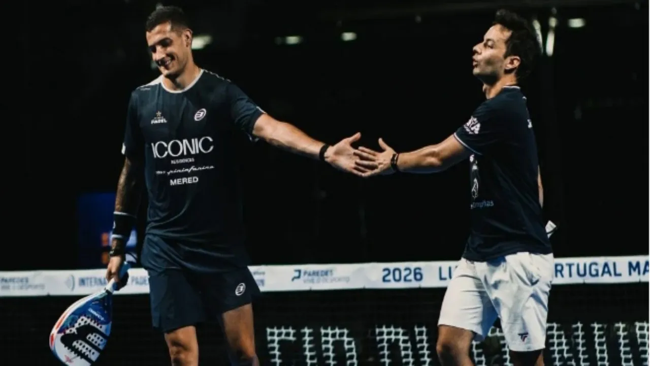 Laga Perang Saudara di FIP Padel Platinum Paredes Portugal