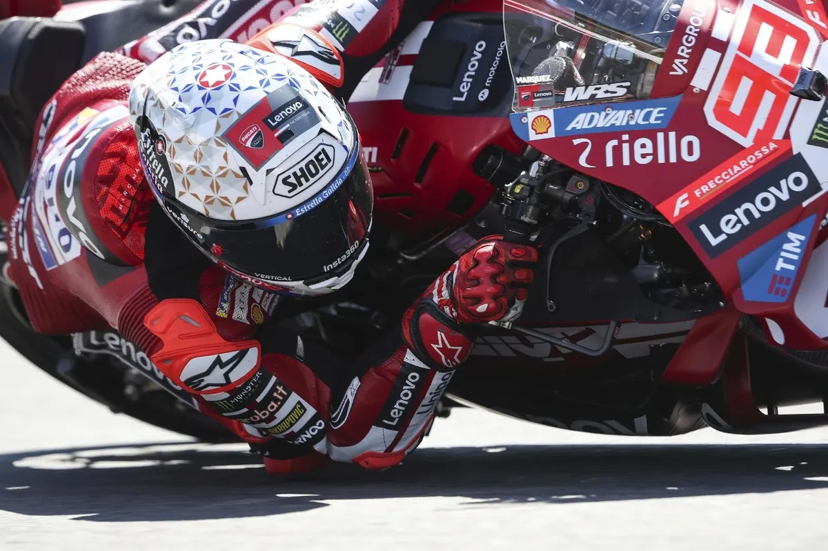 Marquez Jelaskan Alasan Dua Kecelakaan di Latihan Czech GP - sumber: (motorsport)