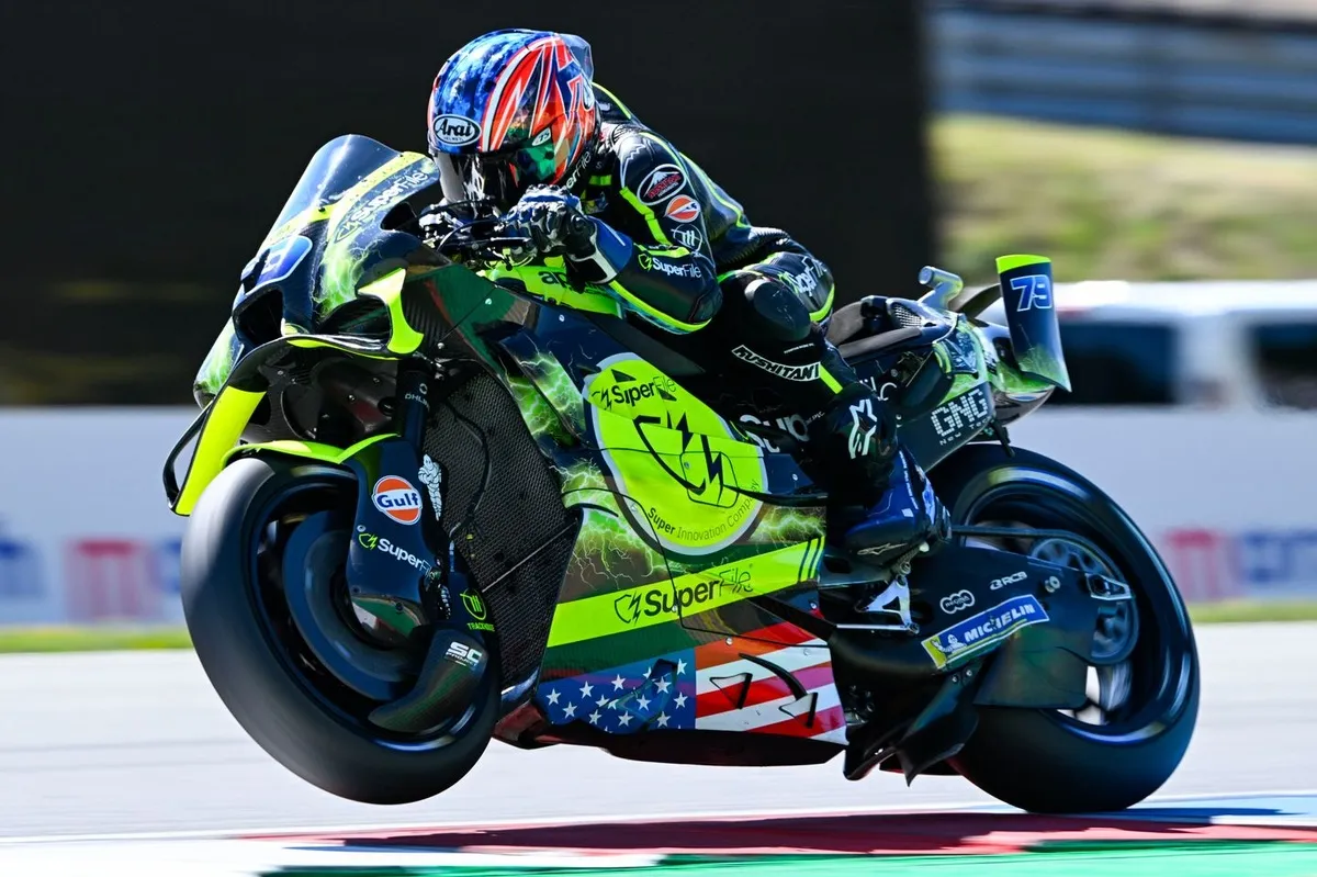 Ogura Raih Pole Position Pertama di MotoGP Ceko - sumber: (motorsport)