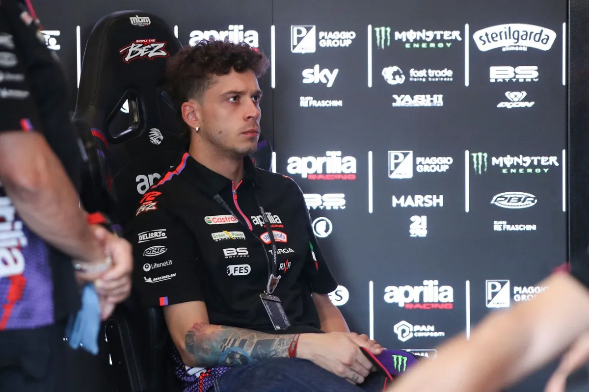 Insiden Brno: Bezzecchi Merasa Buruk Usai Kejadian dengan Marshal - sumber: (motorsport)