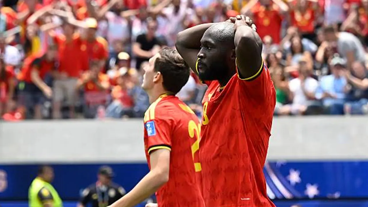 Belgia Mandul Lagi, Romelu Lukaku Perpanjang Puasa Gol di Piala Dunia