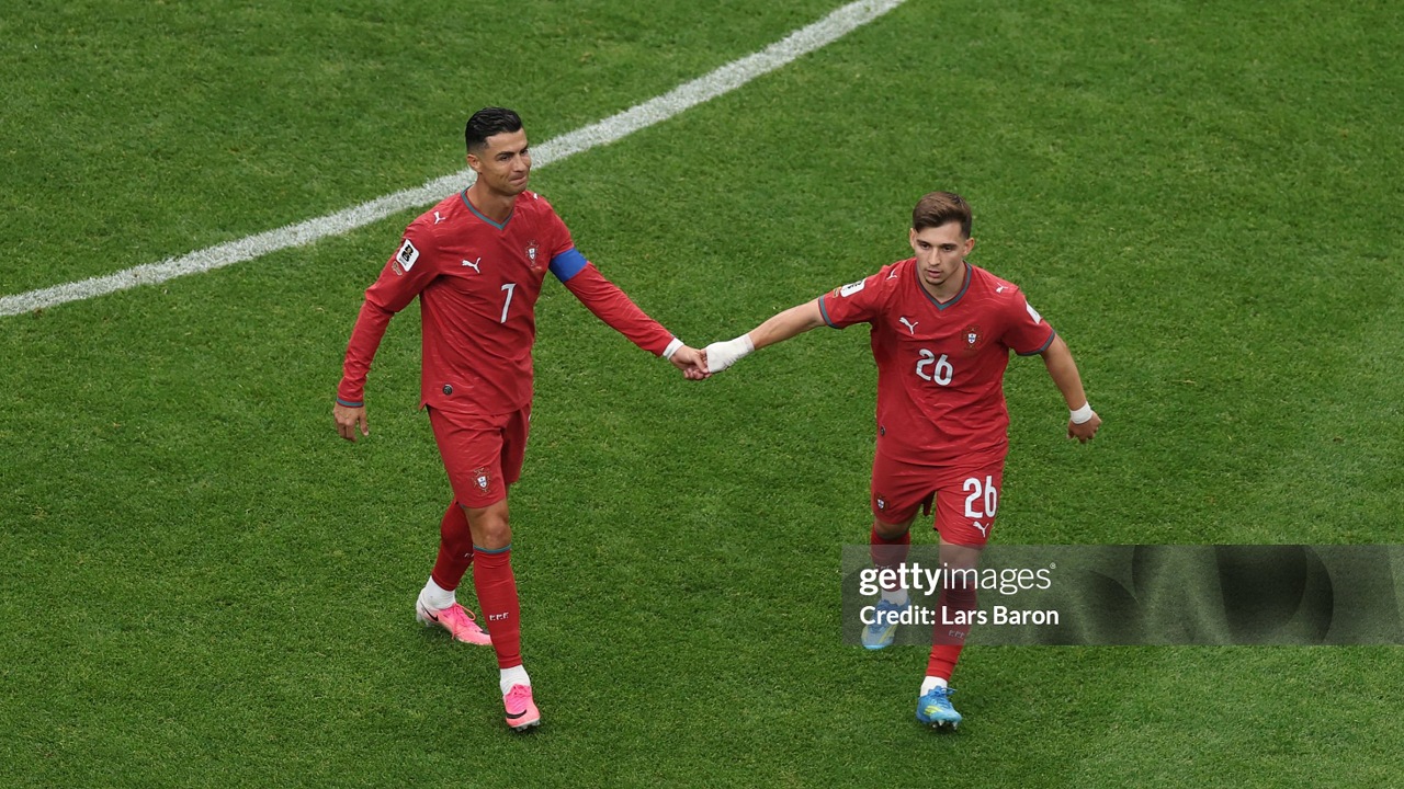 Francisco Conceicao Bela Peran Cristiano Ronaldo di Portugal