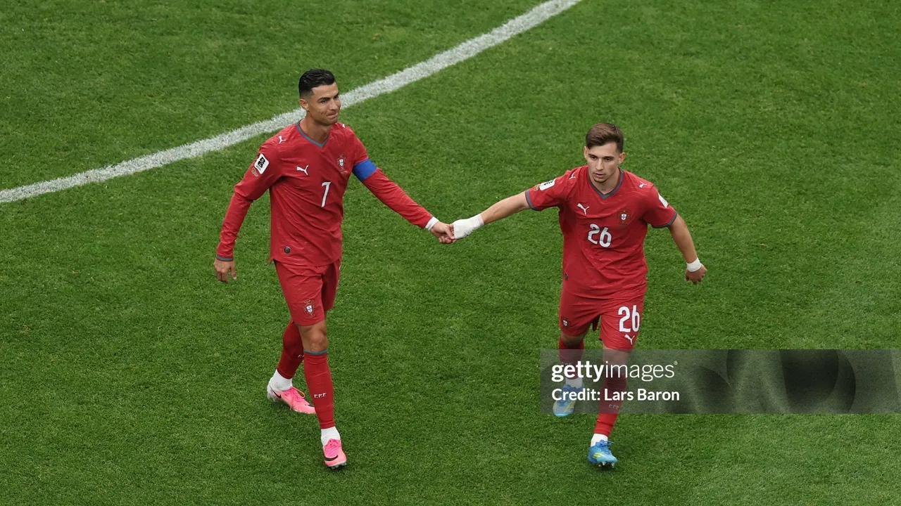 Francisco Conceicao Bela Peran Cristiano Ronaldo di Portugal