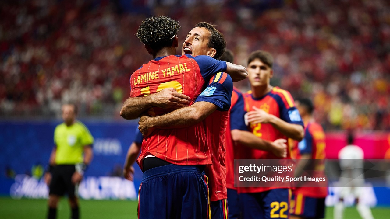 Spanyol 4-0 Arab Saudi: Yamal dan Oyarzabal Bawa La Roja Mengamuk