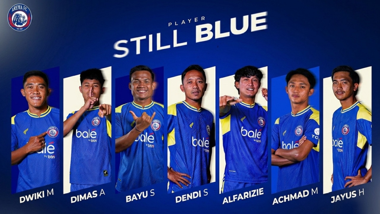 Arema FC Pertahankan 7 Pemain Lokal, Dari Senior Sampai Pemain Muda