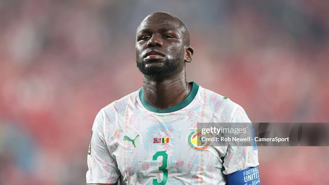 Kalidou Koulibaly Akui Jadi Penyebab Kekalahan Senegal dari Norwegia