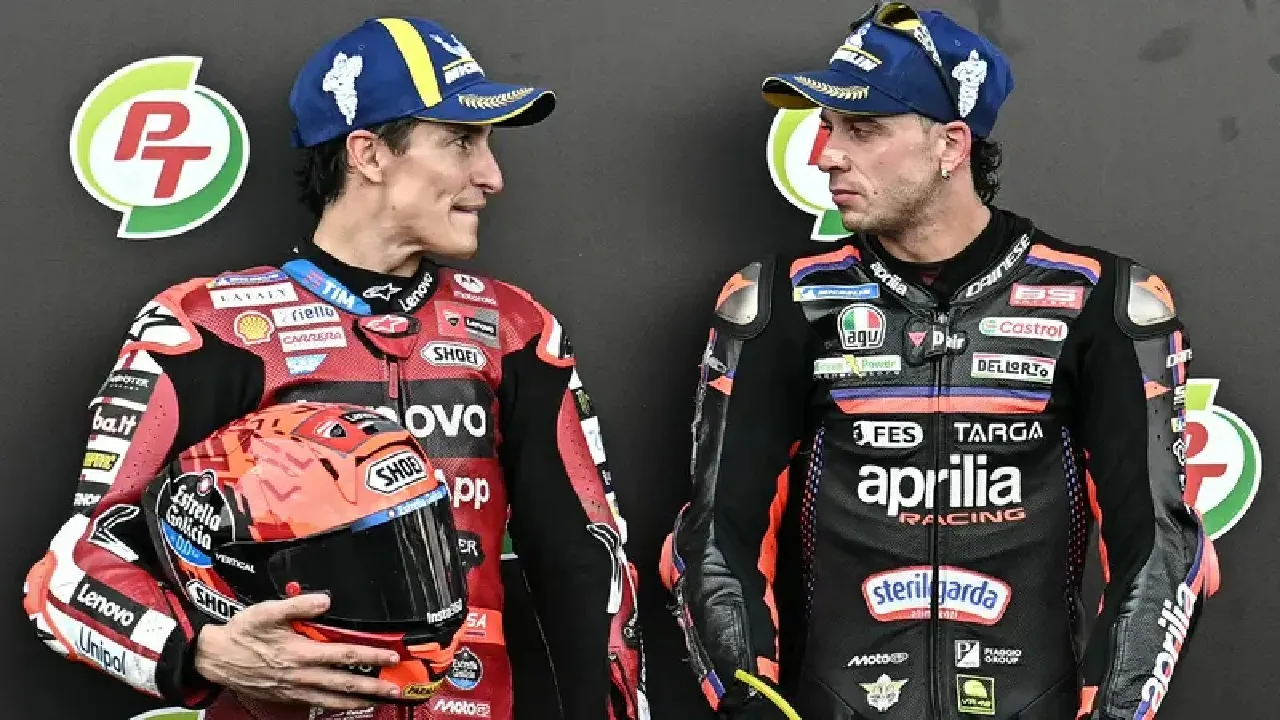 Marc Marquez dan Marco Bezzecchi