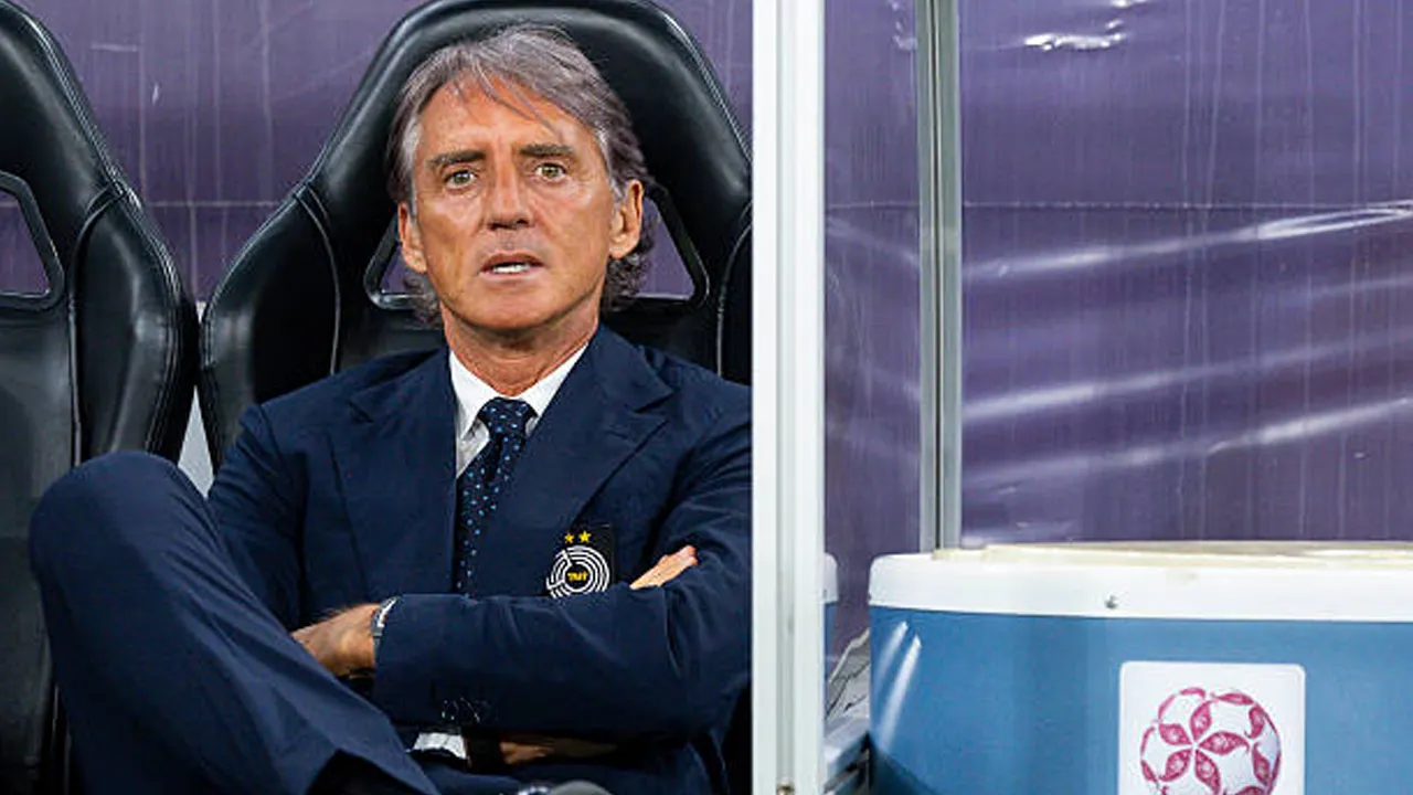 Presiden Baru FIGC Bantah Rumor Kembalinya Roberto Mancini