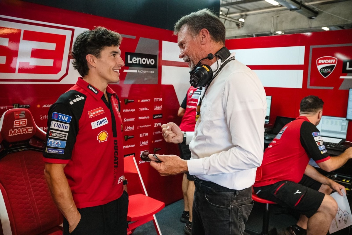 Uji Coba di Brno: Aprilia Tercepat, Marquez Alami Insiden