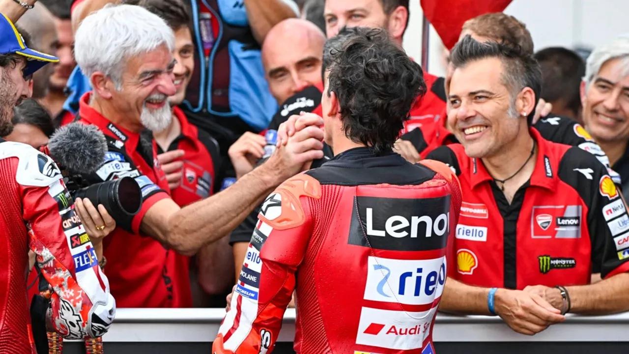 Gigi Dall'igna dan Marc Marquez