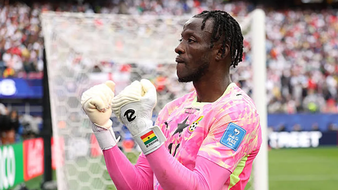 Ghana Paksa Inggris Bermain Imbang, Benjamin Asare Buat Empat Penyelamatan