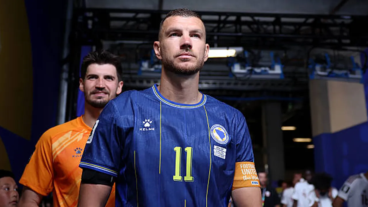 Bosnia and Herzegovina Raih Kemenangan Krusial, Edin Dzeko Cetak Penampilan ke-150