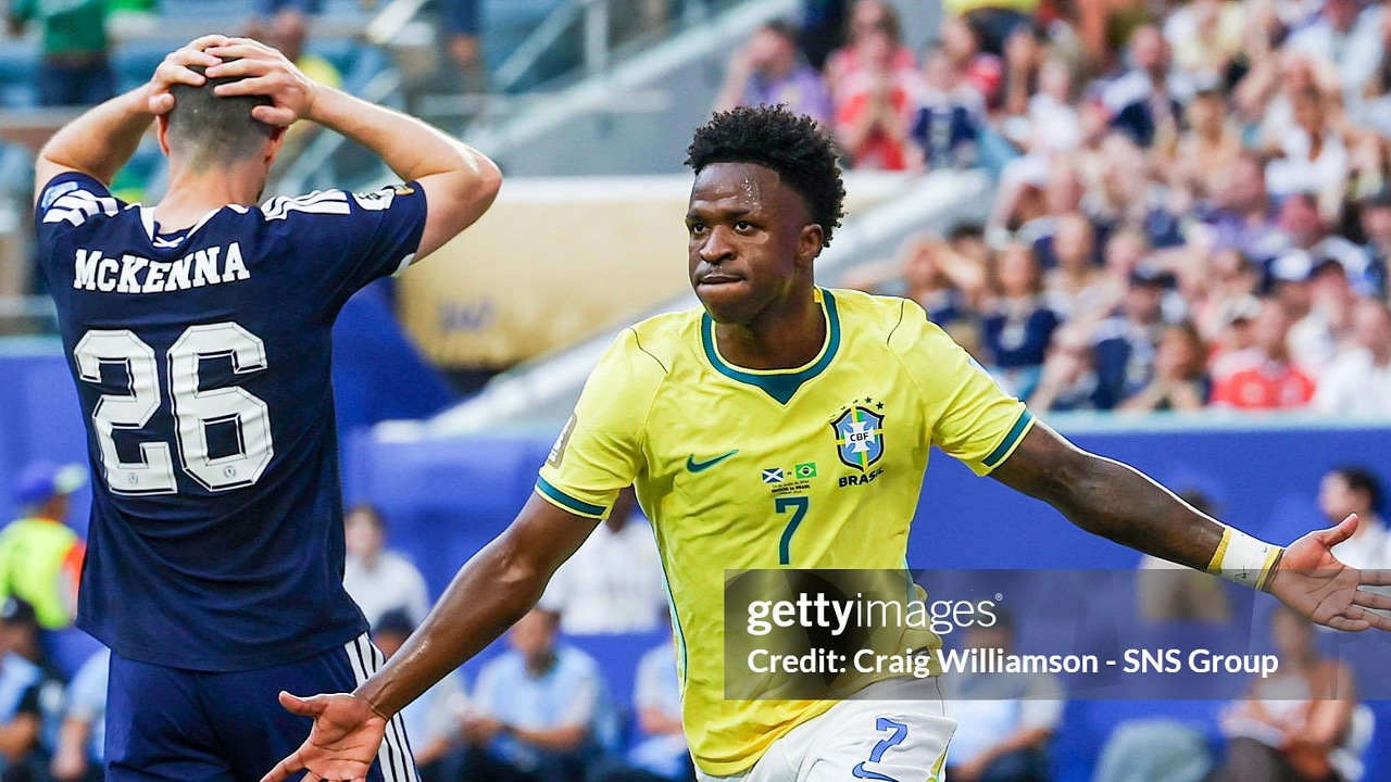 Skotlandia 0-3 Brasil: Vinicius Jr Antar Selecao Melaju ke 32 Besar