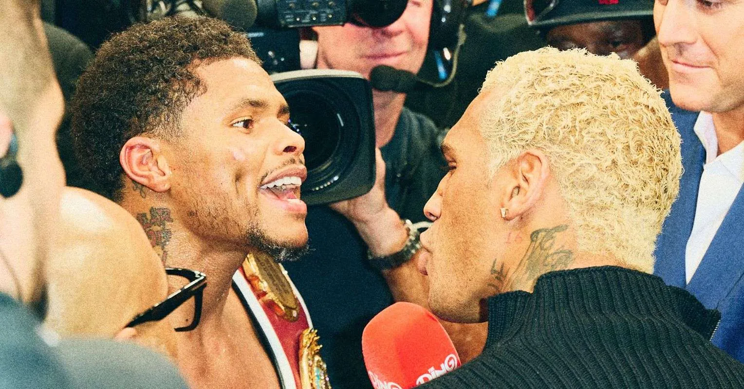 Shakur Stevenson Ditanya soal Level Dunia Conor Benn - sumber: (secondsout)