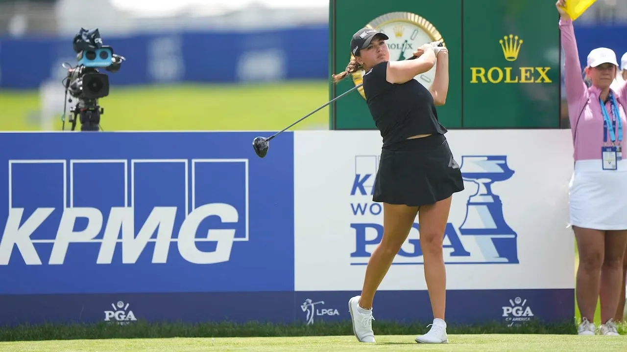 Alexa Pano Curi Perhatian di KPMG Women's PGA Championship 2026