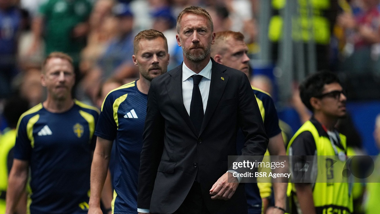 Graham Potter Puji Mental Swedia usai Lolos Dramatis ke Babak 32 Besar