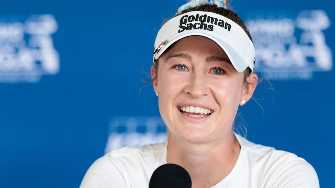 Nelly Korda berpeluang mencatat sejarah dengan meraih gelar major ketiga secara beruntun pada musim 2026. (Foto: Golf Digest)