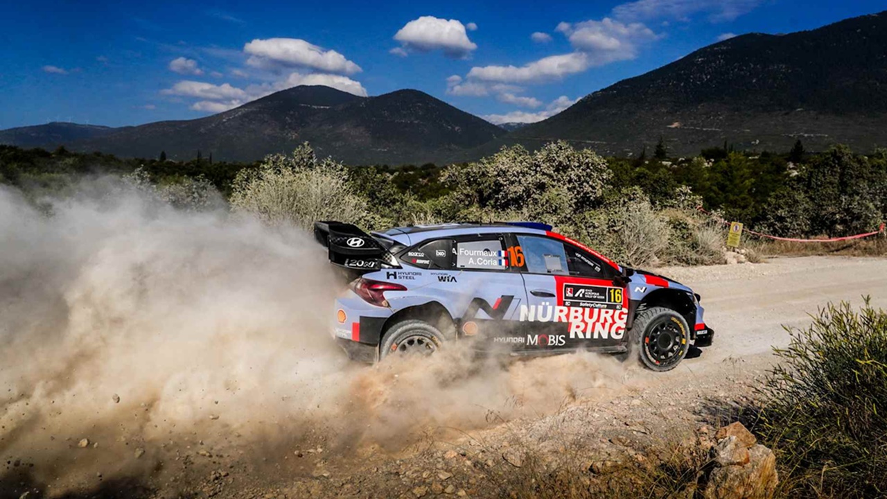 Thierry Neuville Merebut Posisi Terdepan Reli Acropolis Yunani