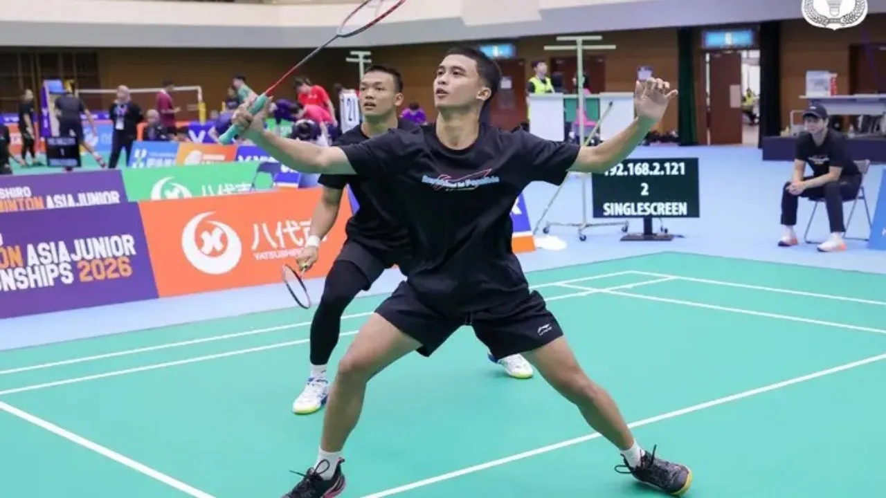 Tim Indonesia Atasi Korea di Laga Perdana Kejuaraan Asia Junior 2026