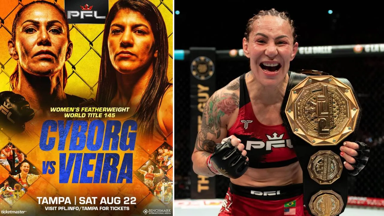 Cris Cyborg Pertahankan Gelar PFL dalam Duel Perpisahan Musim Panas Ini