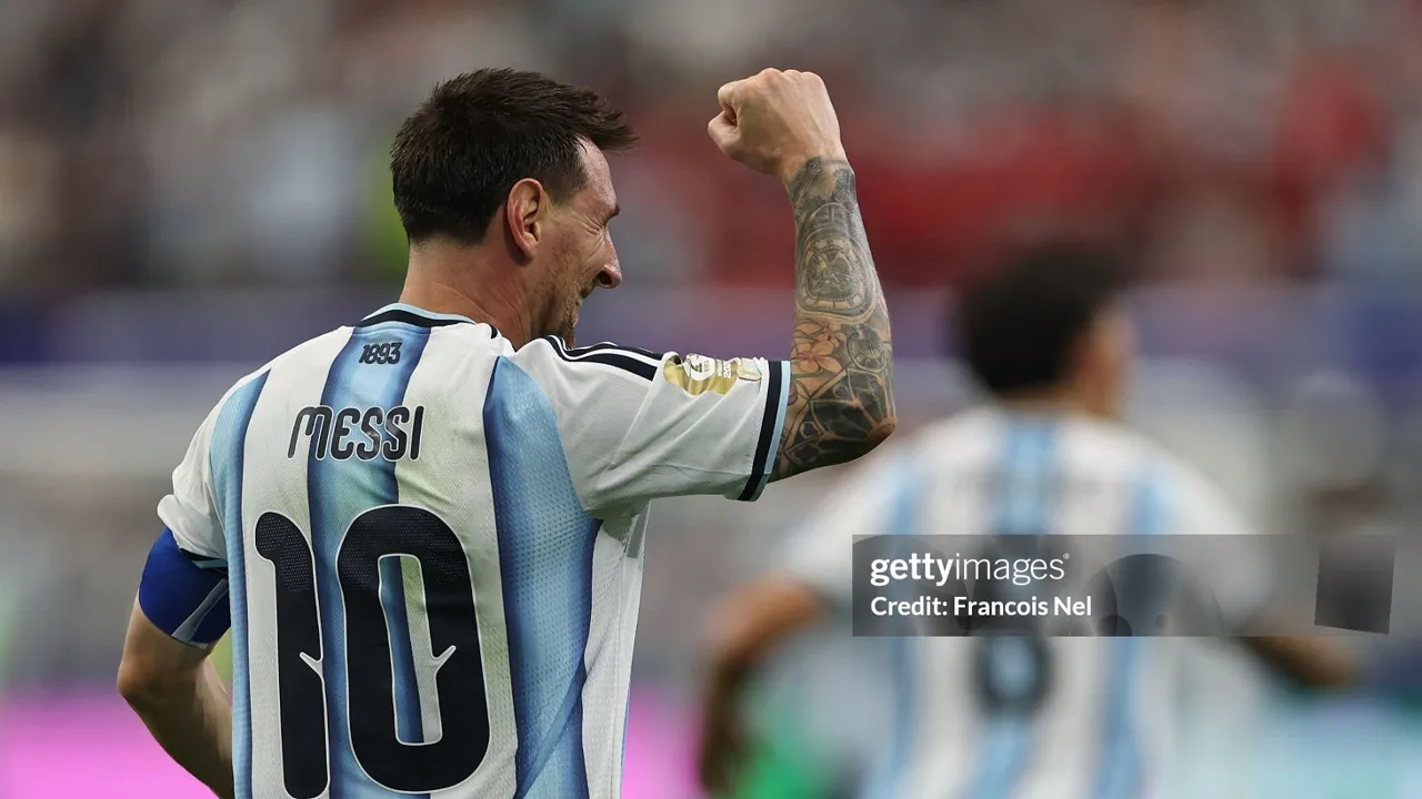 Lionel Messi akan memulai laga Argentina melawan Yordania dari bangku cadangan