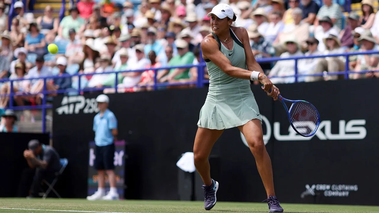 Madison Keys Jaga Asa Untuk Cetak Hat-Trick Di Eastbourne