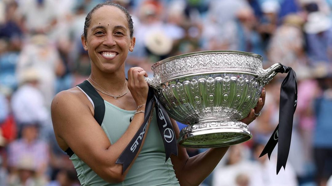 Madison Keys Sukses Cetak Hat-Trick Di Easbourne
