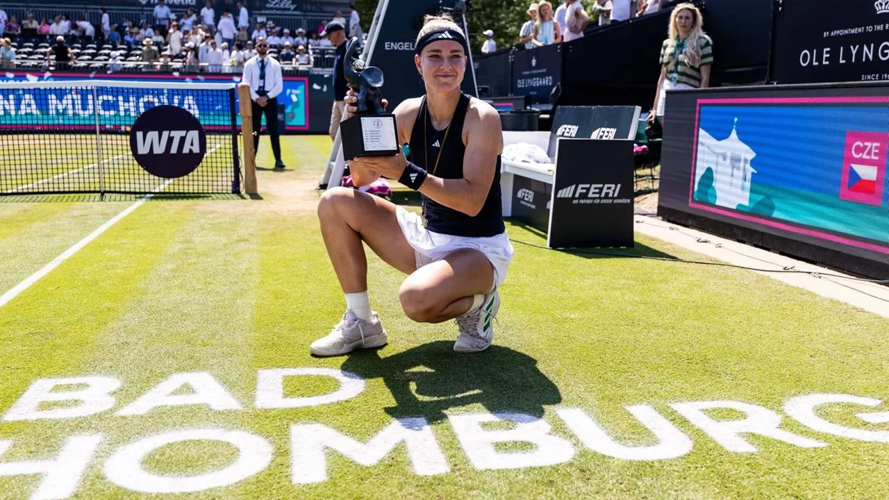 Naomi Osaka Cedera, Karolina Muchova Naik Podium Juara Di Bad Homburg