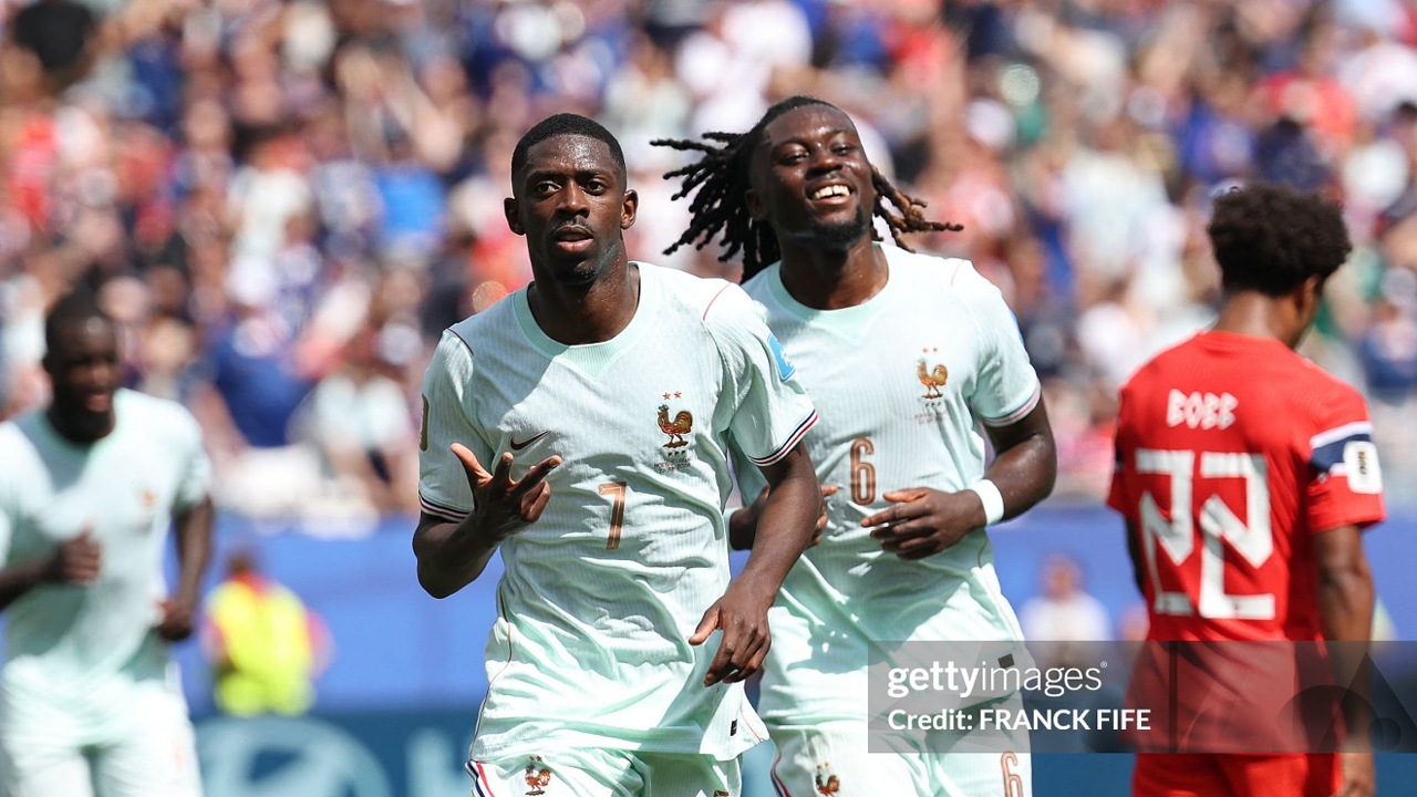 Norwegia 1-4 Prancis: Dembele Bawa Les Bleus Sapu Bersih Grup I